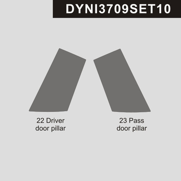 DynaCarbon™ Door Pillars Trim for Nissan 370Z 2009-2020