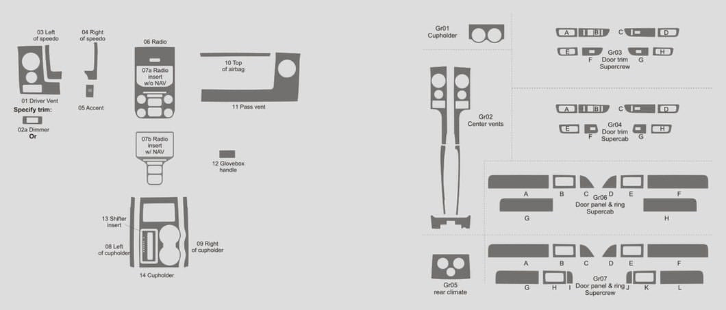 F-150 Large Interior Kit