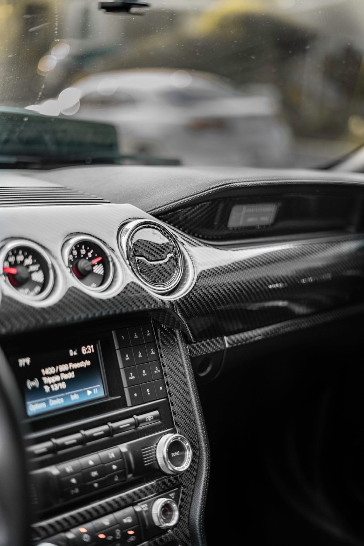 DynaCarbon™️ Full Dashboard Set for Ford Mustang 2015-2023