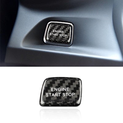 DynaCarbon™️ Engine Start/Stop Button Overlay For Chevrolet Camaro 2016-2023