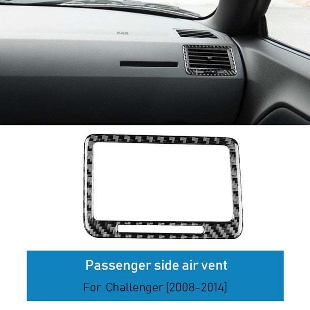 DynaCarbon™️ Carbon Fiber Passenger Side Air Vent for Dodge Challenger 2008-2014