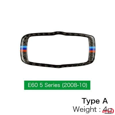 DynaCarbon™️ Carbon Fiber Headlight Switch Frame Trim for BMW E60 2008-2010 5 Series