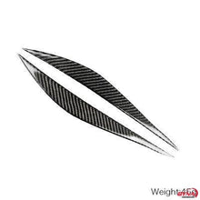 DynaCarbon™️ Carbon Fiber Headlight Eyebrows for BMW F30 3 Series F32 4 Series 2013-2015 Pre-Facelift