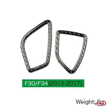 DynaCarbon™️ Carbon Fiber Air Conditioning Outlet Trim Overlay for BMW F30 F34