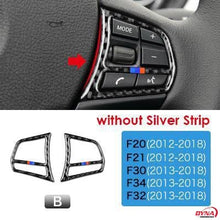 DynaCarbon™️ Carbon Fiber Steering Wheel Trim Overlay for BMW F20 F21 F30 F34 F32