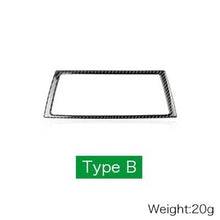 DynaCarbon™️ Carbon Fiber Navigation Screen Frame Trim Overlay for BMW E70 X5 E71 X6