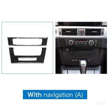 DynaCarbon™️ Carbon Fiber Control Panel Trim Overlay for BMW 3 Series E90 E92 E93