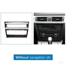 DynaCarbon™️ Carbon Fiber Control Panel Trim Overlay for BMW 3 Series E90 E92 E93