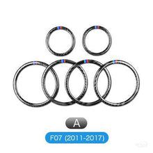 DynaCarbon™️ Carbon Fiber Audio Speaker Trim Overlay for BMW X3 F25 X4 F26 F07 5GT