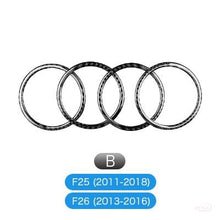 DynaCarbon™️ Carbon Fiber Audio Speaker Trim Overlay for BMW X3 F25 X4 F26 F07 5GT