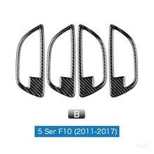 DYNACARBON™️ CARBON FIBER DOOR HANDLE TRIM FOR BMW F10 5 SERIES
