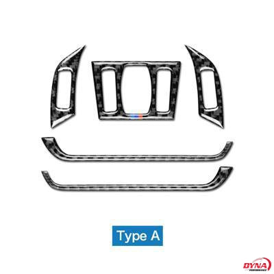 DynaCarbon™️ 5Pcs Carbon Fiber Air Conditioning Outlet Trim Overlay for BMW F48 X1 2016-2018