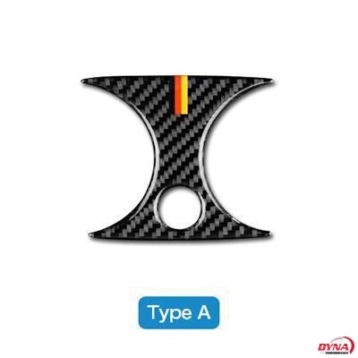 DynaCarbon™️ Carbon Fiber Rear Air Conditioning Outlet Trim Overlay for Mercedes Benz W205 C Class C180 C200 C300 GLC
