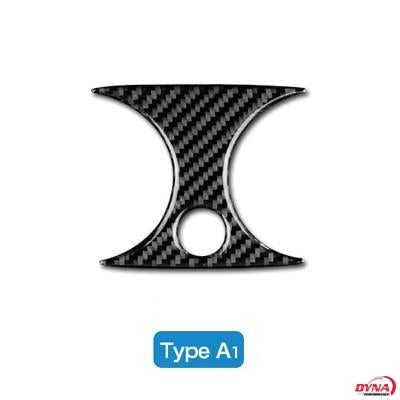 DynaCarbon™️ Carbon Fiber Rear Air Conditioning Outlet Trim Overlay for Mercedes Benz W205 C Class C180 C200 C300 GLC