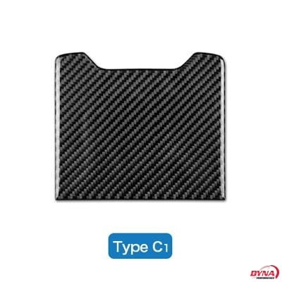 DynaCarbon™️ Carbon Fiber Rear Air Conditioning Outlet Trim Overlay for Mercedes Benz W205 C Class C180 C200 C300 GLC