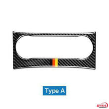 DynaCarbon™️ Carbon Fiber Air Conditioning Control Trim Overlay for Mercedes Benz C Class W204 2011-2013