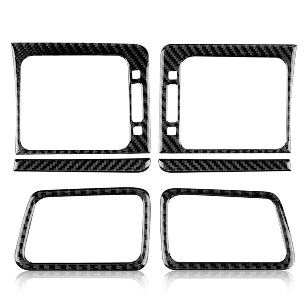 DynaCarbon™ 2 PCS Carbon Fiber Side Air Vent Outlet For Subaru WRX 2015-2021