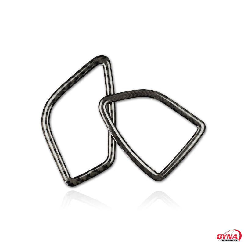 DynaCarbon™️ Carbon Fiber Air Conditioning Outlet Trim Overlay for BMW F30 F34